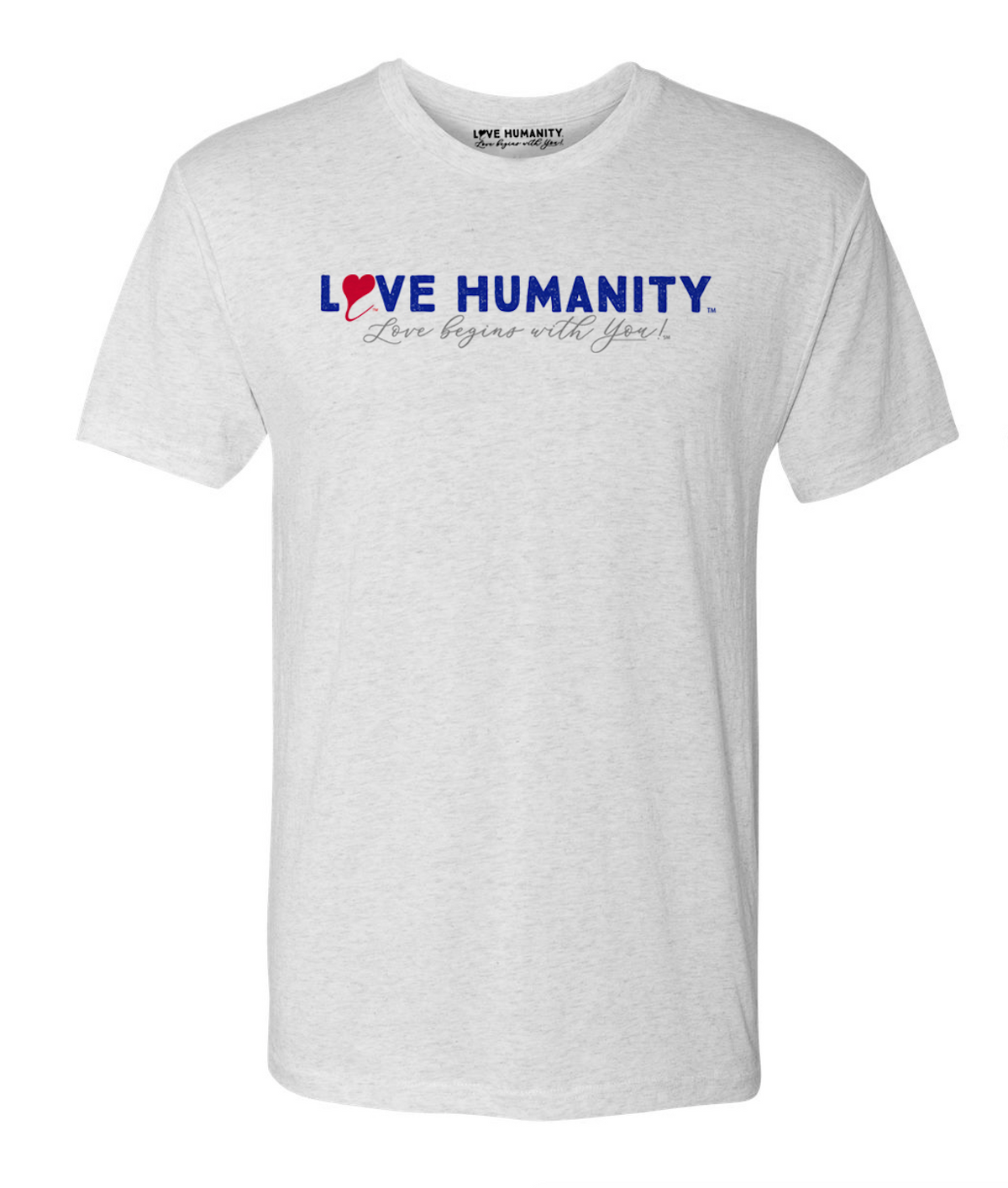LOVE HUMANITY™ Logo Premium TriBlend T