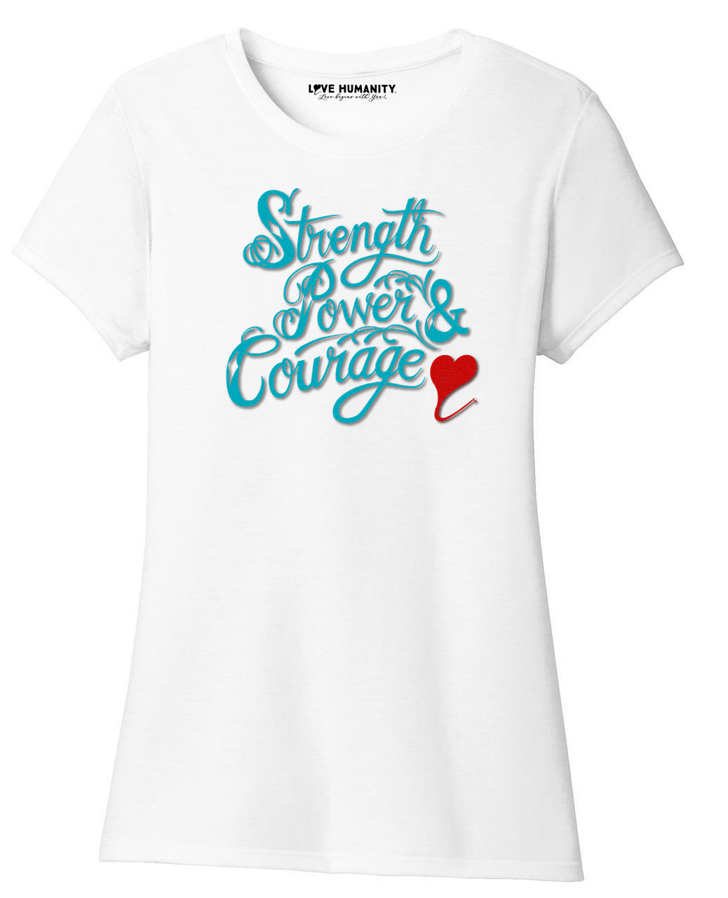 Strength, Power & Courage™ Women's Premium TriBlend T